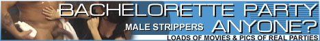 Male strippers and CFNM at Serial Thrillas