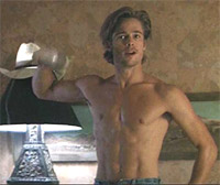 Brad Pitt in Thelma and Louise