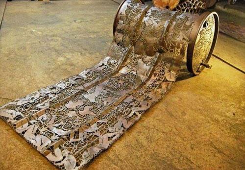 Cal Lane's metal lace