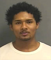 A mugshot of one of the arrested Texas Chippendale male dancers.