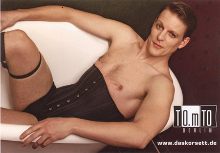 Male corset photo from TomTo in Berlin