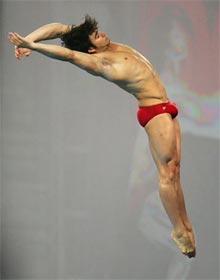 Alexandra Despatie of Canada, a diver