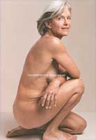 An image from the Dove older women ad campaign. 