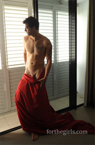 Pic from the model shoot at For The Girls