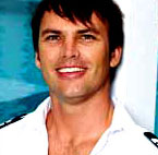 Dominic James, sexy heroic pilot.