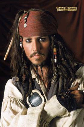 Johnny Depp as Captain Jack Sparrow