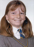 Julia Gillard at school. Look at that hair, isn't it amazing?