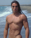 Perving at guys at the beach