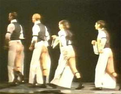 Monty Python bare bottoms barbershop quartet
