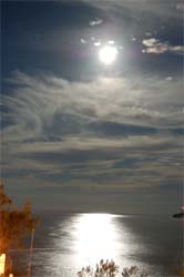 Total eclipse of the moon