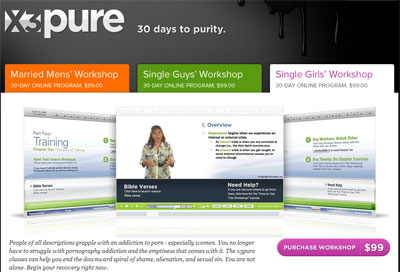 Purity Workshop only $99 religious crap