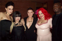 Queer porn mafia at the AVN awards - pic by Courtney Trouble
