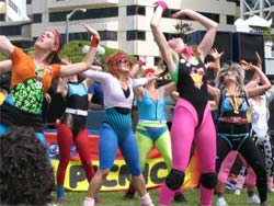 Real Hot Bitches 80s dance troupe