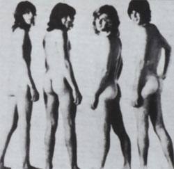 Rick Springfields bum, along with Rick Brewer, Beeb Birtles, Darryl Cotton