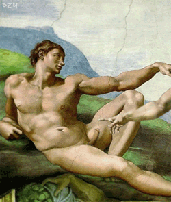 The erection of Adam