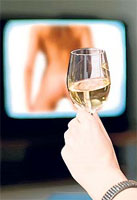 The Sun's pic of a woman watching porn