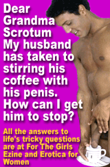 Grandma Scrotum at For The Girls