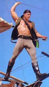Pirate with a giant penis